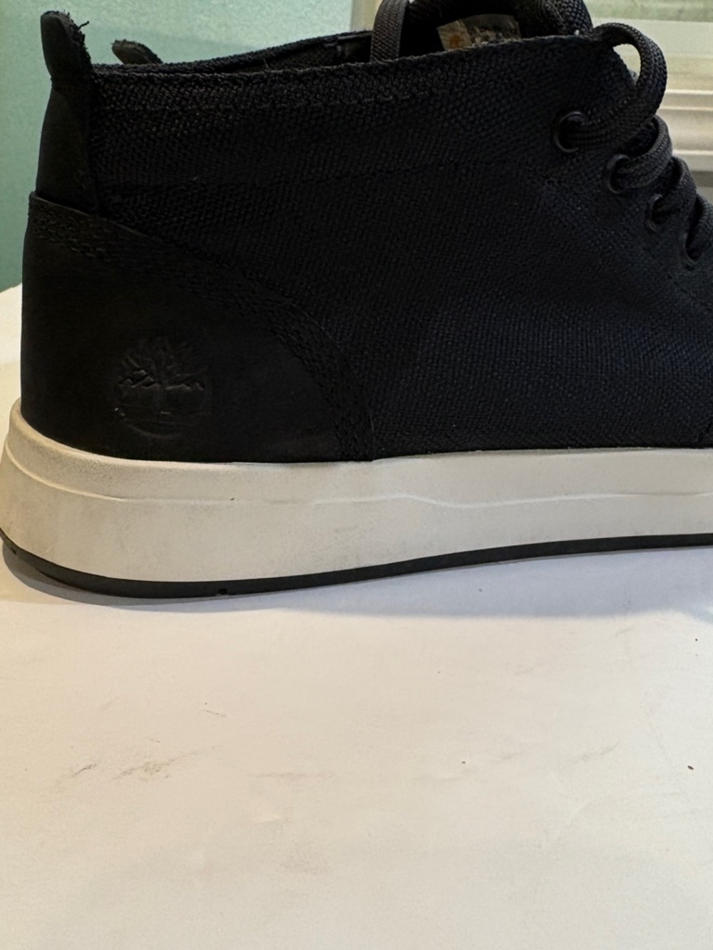 Timberland Black Chukka Sneakers Men’s 10.5 Streetwear Casual Minimalist Shoes - Picture 7 of 10